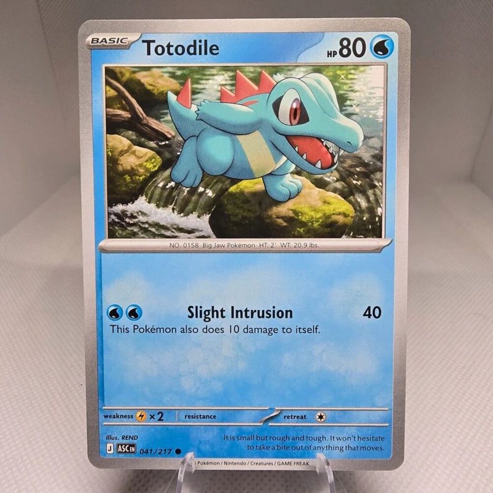 Totodile 41 pokemon Ascended Heroes